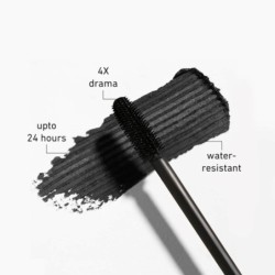 Plum Lash Drama 1-4-All Mascara Length + Curl + Volume + Definition
