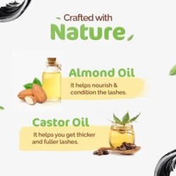 Mamaearth Lash Care Volumizing Mascara with Castor Oil & Almond Oil