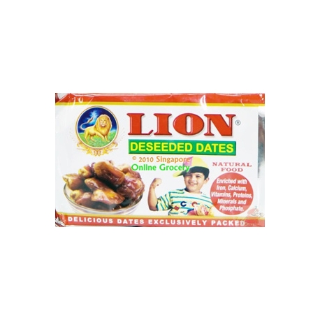 Lion Deseeded Dates 500gm Lion Deseeded Dates 500gm