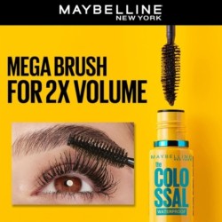 Mascara, Volumizing & Lengthening, Waterproof, Black, Volume Express