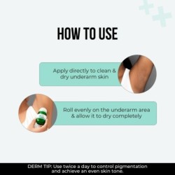 Dr. Sheth's Kesar & Kojic Underarm Roll-on6% Actives-Aha,kojic Acid