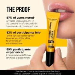 Dr. Sheth's Ceramide & Vitamin C Lip Balm Heals Dry & Chapped Lips