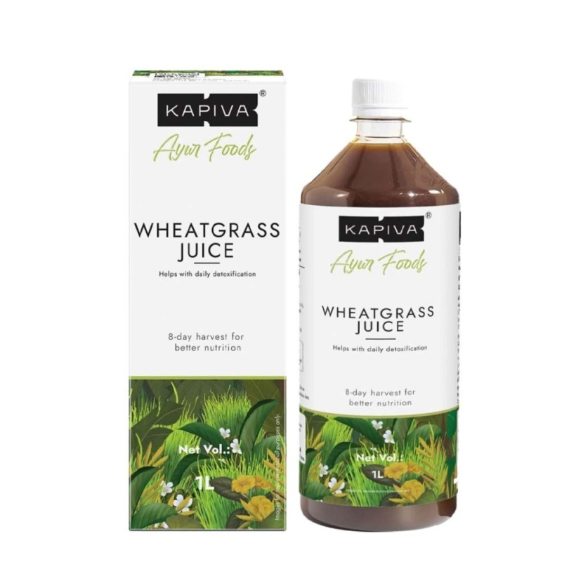 Kapiva Wheatgrass Juice - Help's to Detoxify the Liver, Cleanse