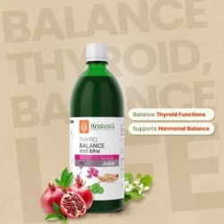 Krishna's Herbal & Ayurveda Thyro Balance Juice - Blend of Natural