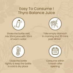 Krishna's Herbal & Ayurveda Thyro Balance Juice - Blend of Natural