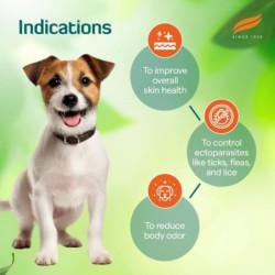 Himalaya Erina-Ep Powder Tick & Flea Control for Dogs & Cats