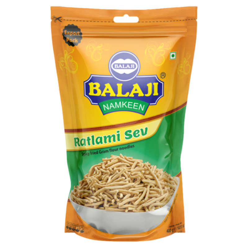 Balaji Namkeen Rattami Sev Traditional Indian Snack - Crispy