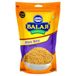 Balaji Namkeen Aloo Sev Traditional Indian Snack - Crispy & Savory