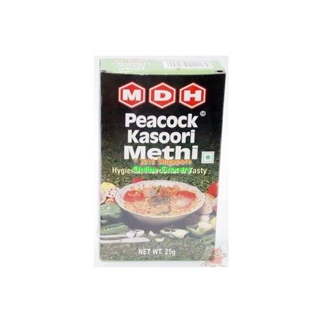 MDH Peacock Kasoori Methi 25gm MDH Peacock Kasoori Methi 25gm