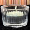 Satvik Crystal Glass Tea Ligh Candle Holder for Home Décor Diwali