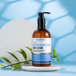 Dr. Sheth's Tea Tree & Lactic Acid Body Lotion- Treats Body Acne