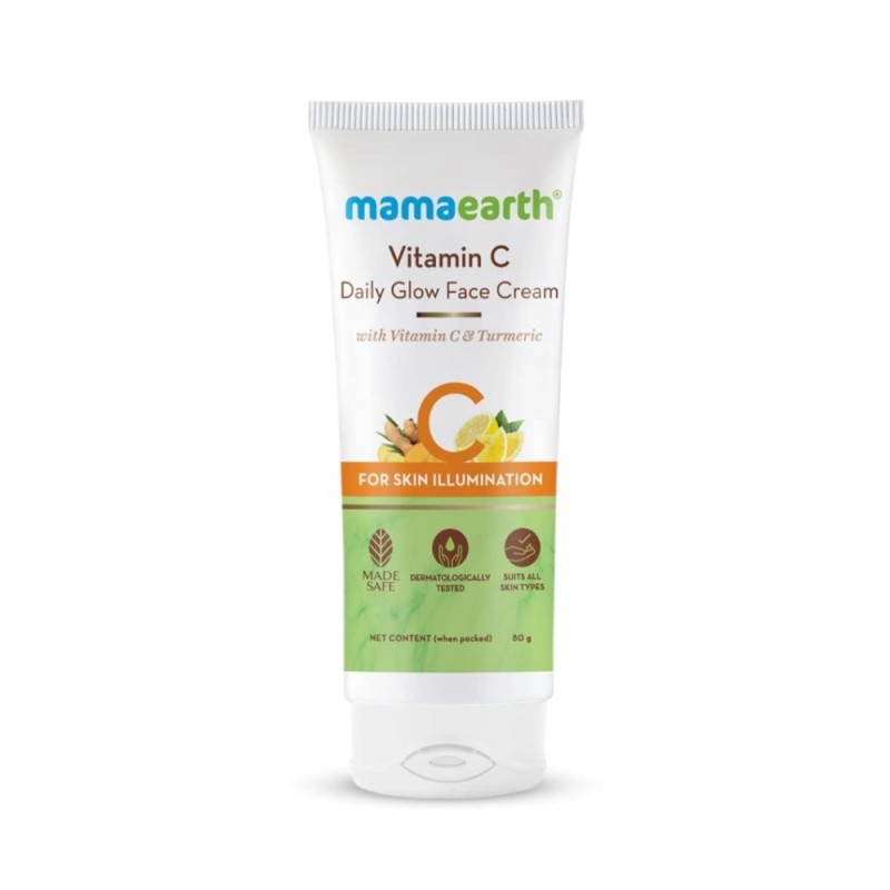 Mamaearth Vitamin C Daily Glow Face Cream with Vitamin C & Turmeric