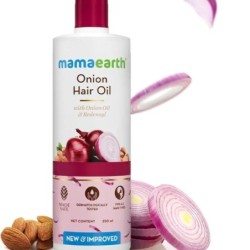 Mamaearth Oth Onion Oinion Hair Oil Wil & Redensyl for Hair Fall