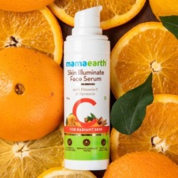 Mamaearth Skin Illuminate Face Serum for Radiant Skin with Vitamin C