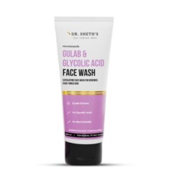Dr. Sheth's Gulab & 1% Glycolic Acid Face Wash for Normal to Oily