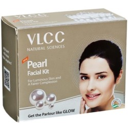 Vlcc Pearl Facial Kit, for Luminous Skin & Fairer Complexion 60g