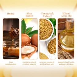 Vlcc Honey Moisturiser - - Non-Greasy, Deep Moisturization