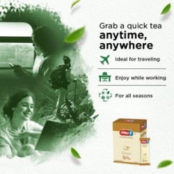 Jivraj 9 Instant Tea Premix, Ginger Tea Premix, Ginger, Teabags