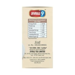 Jivraj 9 Instant Coffee Premix, Cappuccino Flavour, 10 Sachets, Pack