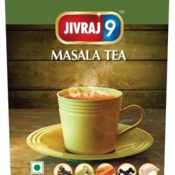 Jivraj 9 Masala Tea Powder with Cardamom, Cinnamon, Ginger, Clove