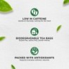 Jivraj9 Turmeric & Ginger Green Tea 25 Biodegradable Tea Bags Healing