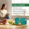 Jivraj9 Tulsi Green Tea 25 Biodegradable Tea Bags Herbal Green Tea