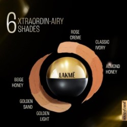 Lakme Xtraordin-Airy Mattereal Mousse Foundation, Matte Finish
