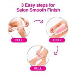 Veet Ready to Use Wax Strips Full Body Waxing Kit - Normal Skin