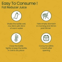 Krishna's Herbal & Ayurveda Fat Reducer Juice - (Pack